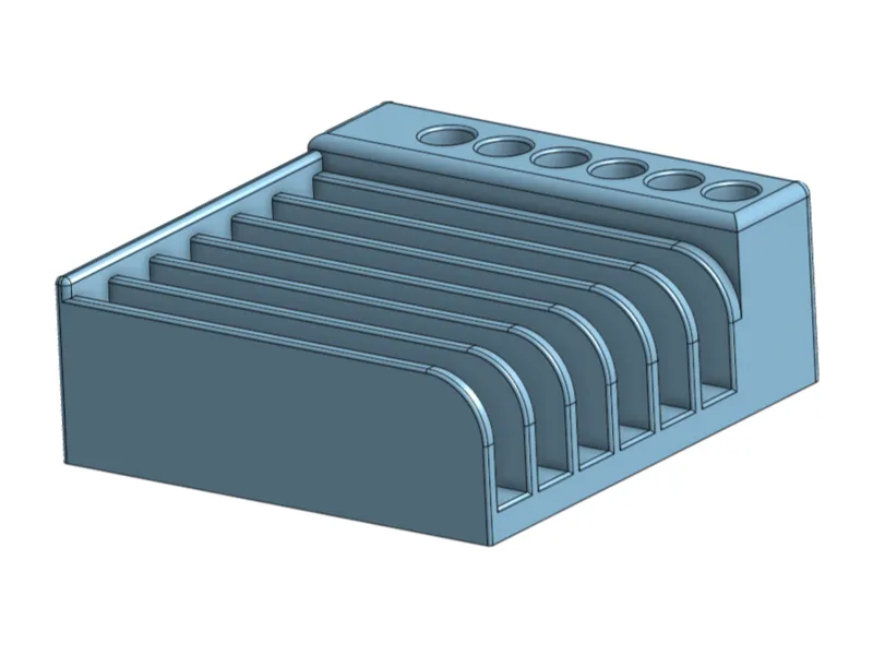 Xbox game and battery holder