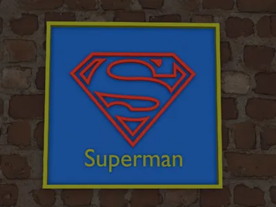 Superman Wall Art