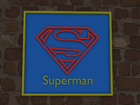 Superman Wall Art