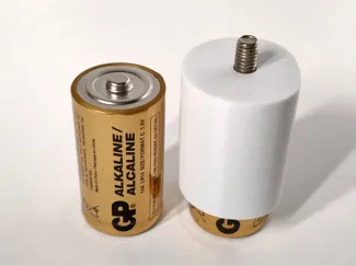 C to D adapter 2号电池转1号