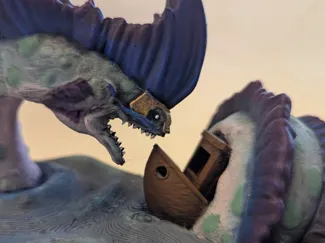Benchy vs the Water Dragon