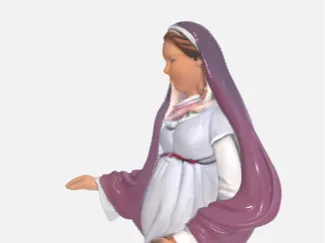 Pregnant Virgin Mary nativity figure