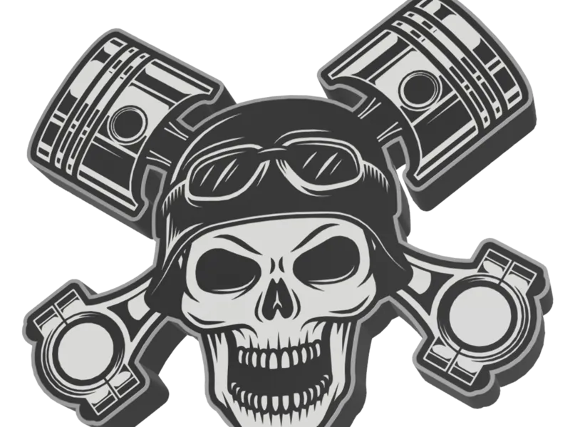 skull piston