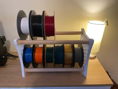Filament Storage Rack by joshrobert1234MakerWorld: Download Free 3D Models
