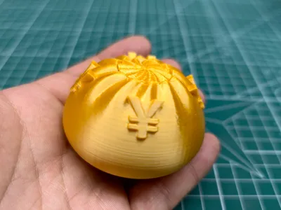 Guaranteed money-making, fortune-attracting fidget spinner, one-click printing, 100% printable, decompression artifact, workstation essential