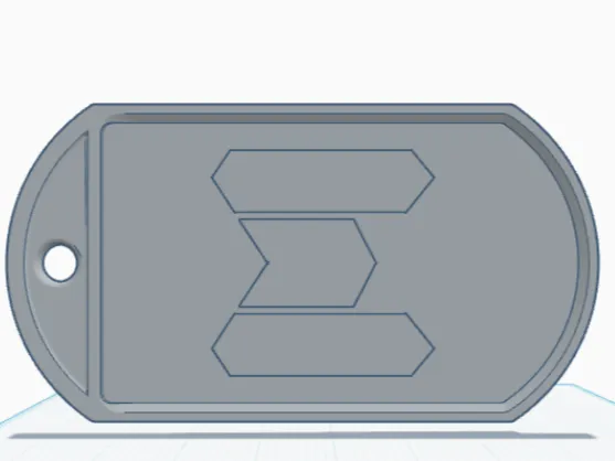 game dog tag