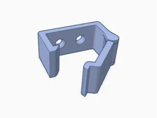 cable clip print in place