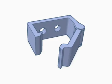 cable clip print in place