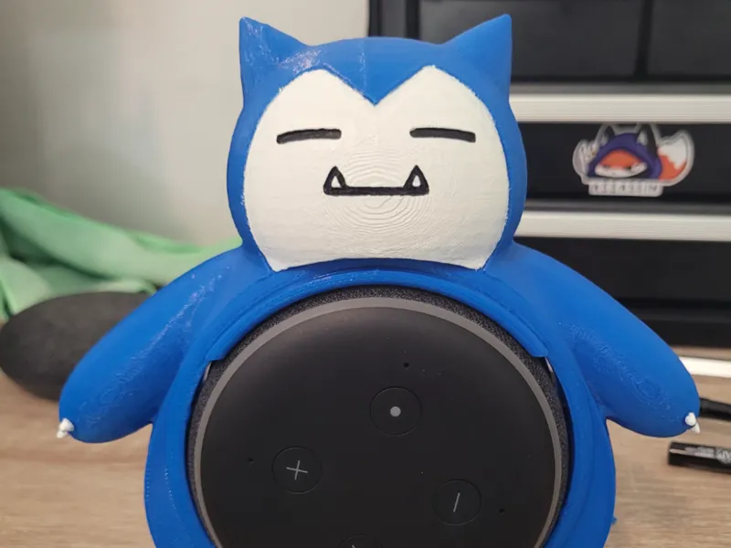 Snorlax alexa echo dot 3 holder