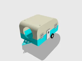 Camper bird house