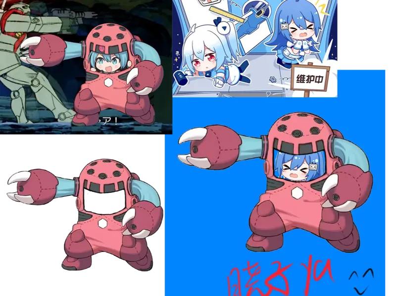 哔哩哔哩-可爱22娘魔蟹不敢登场  >v<