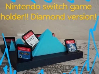 Nintendo switch game card holder. Diamond version!