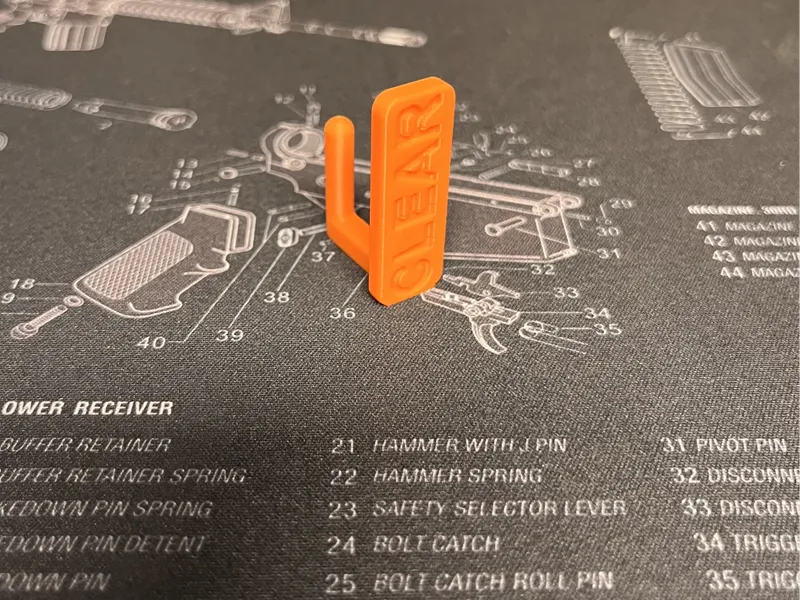 Sicherheitsfahne 6mm ( .22 )
