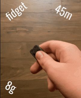 tiny butterfly knife fidget  (print in place)
