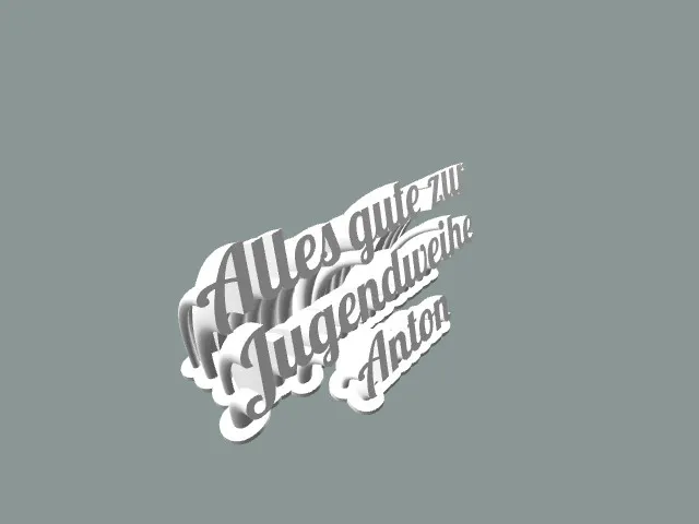 Jugenweihe Anton