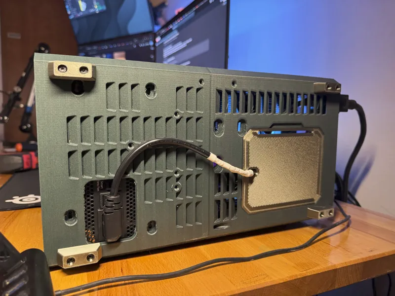 Modcase Evolution mATX Door Bottom w/ Cutout