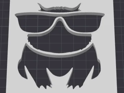 Capybara Stencil