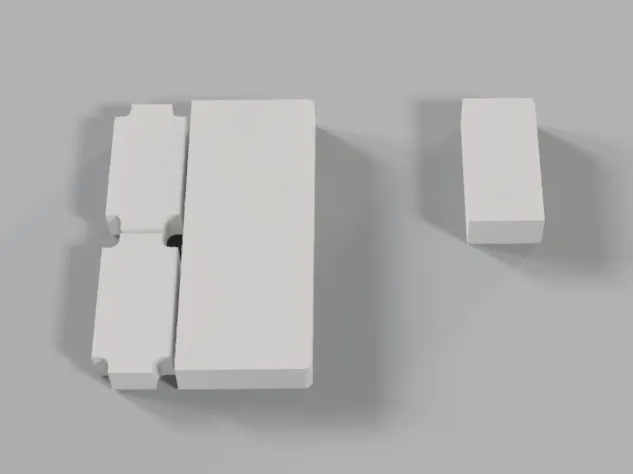 Blanks for Big but Discreet Flipper Zero Case