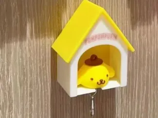 钥匙房子挂件创意屋子