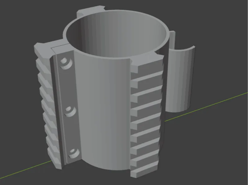 RIS mounting for RTI Arms Priest 2