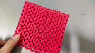 解压小玩具：柔性布