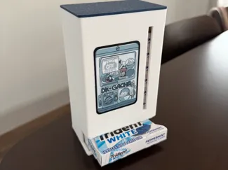 3D Printable Gum Packet Dispenser