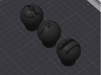 Lawn tractor control handles