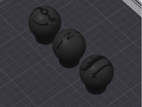 Lawn tractor control handles