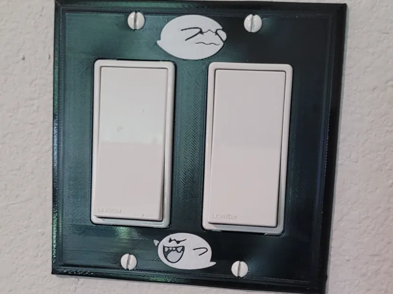 Boo Light Switch Cover decora 2