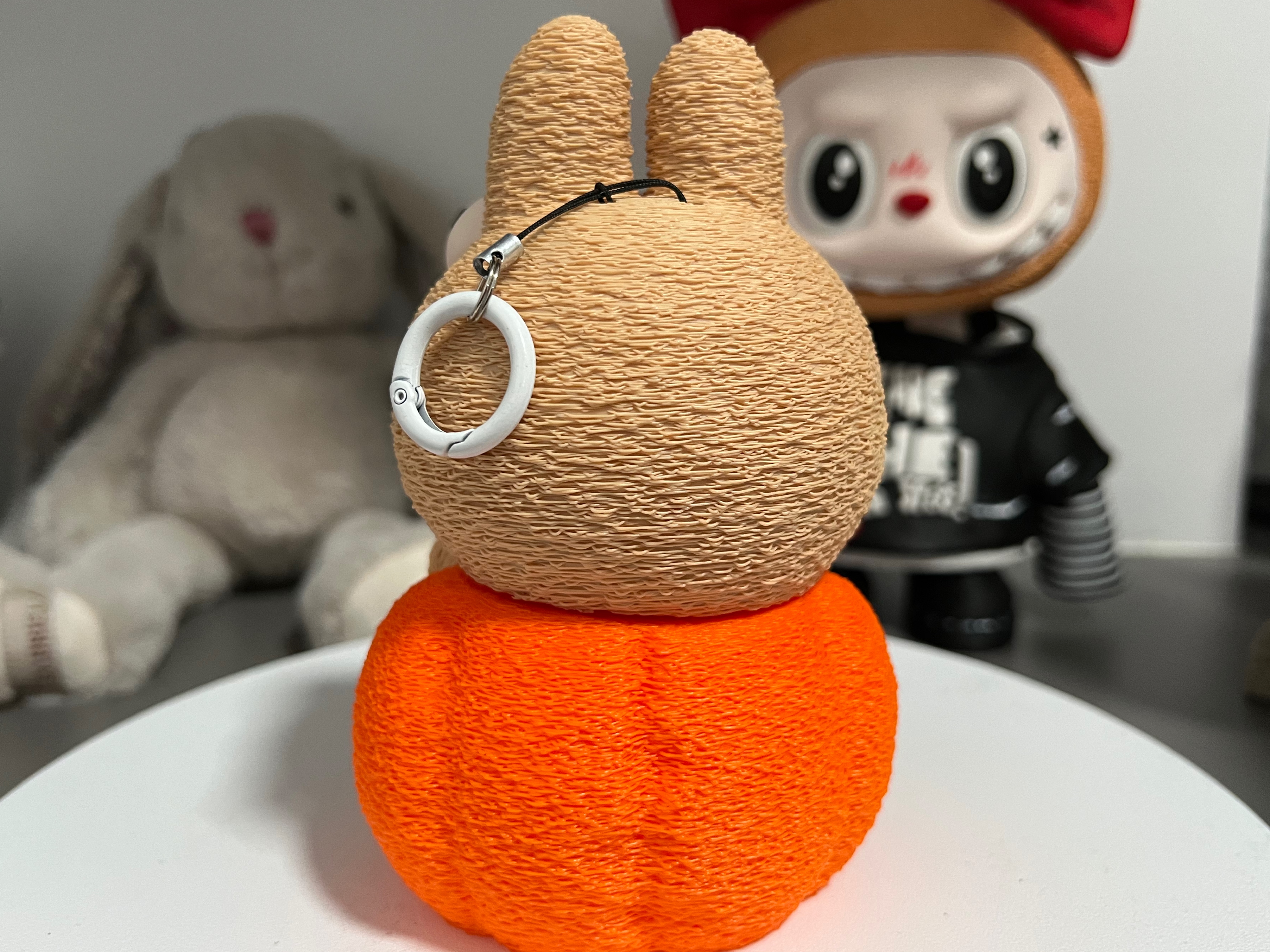 Labubu Sitting on Pumpkin 2.0 - Spooky Carnival Series (Multipart