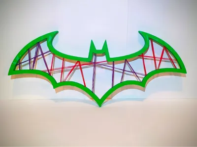 Batman V Joker String Art