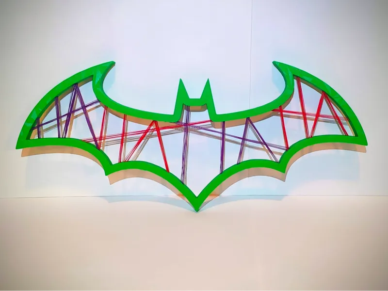 Batman V Joker String Art