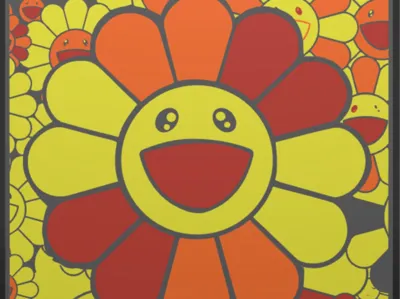 Home Decor Sunflower Takashi Murakami Lightbox