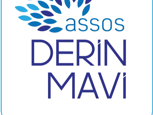 derin mavi