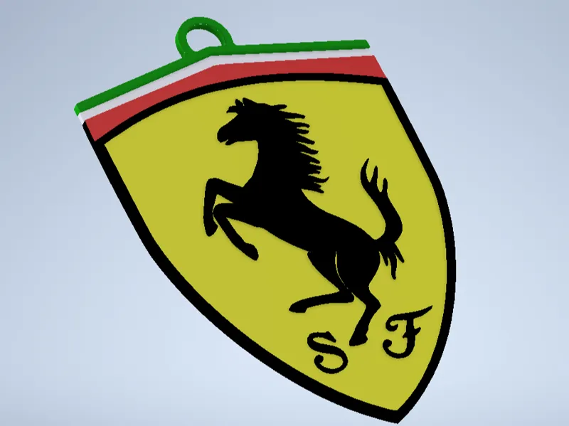 Ferrari keychain