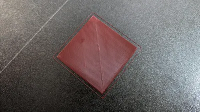 Simple first layer calibration