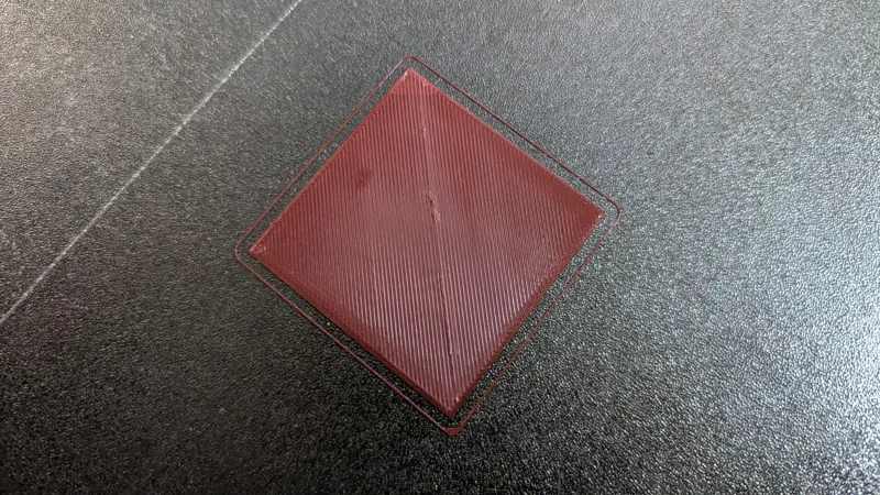 Simple first layer calibration