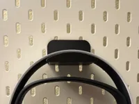 Support casque audio pour panneau Skadis — photo 1
