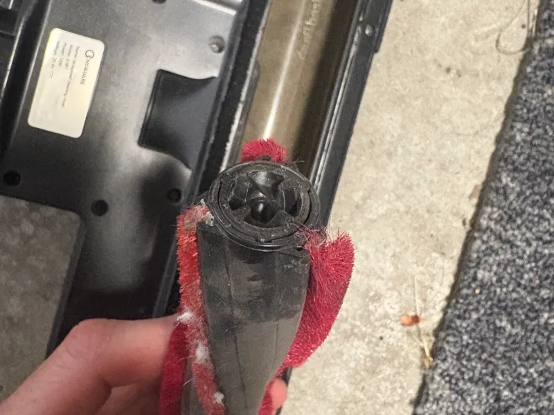 Nequare vacuum brush engagement gear adapter