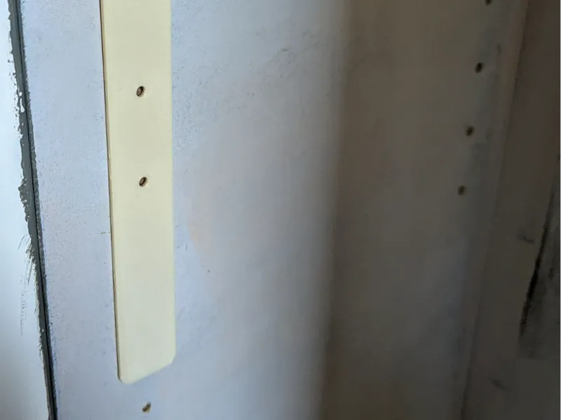 Drilling template for IKEA Billy