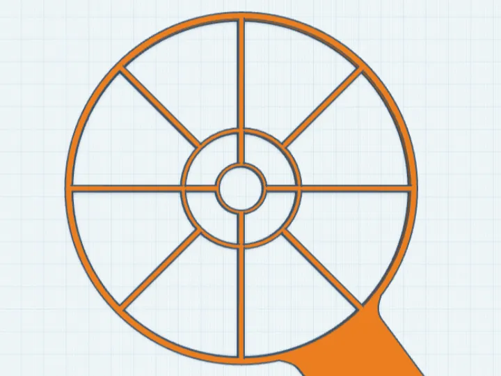 Shot grouping gauge / Przymiar strzelecki sportowy
