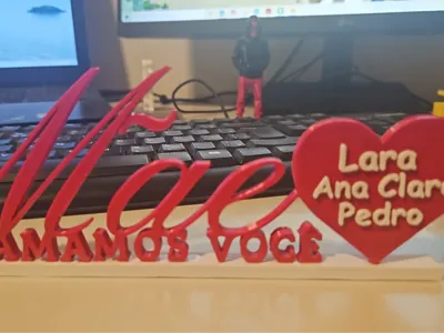 Mom We Love You - Decoration 