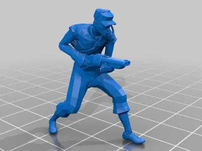 TF2 minituares- Pyro, Scout and Engineer