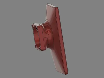 Bitaxe Gamma frame rear 