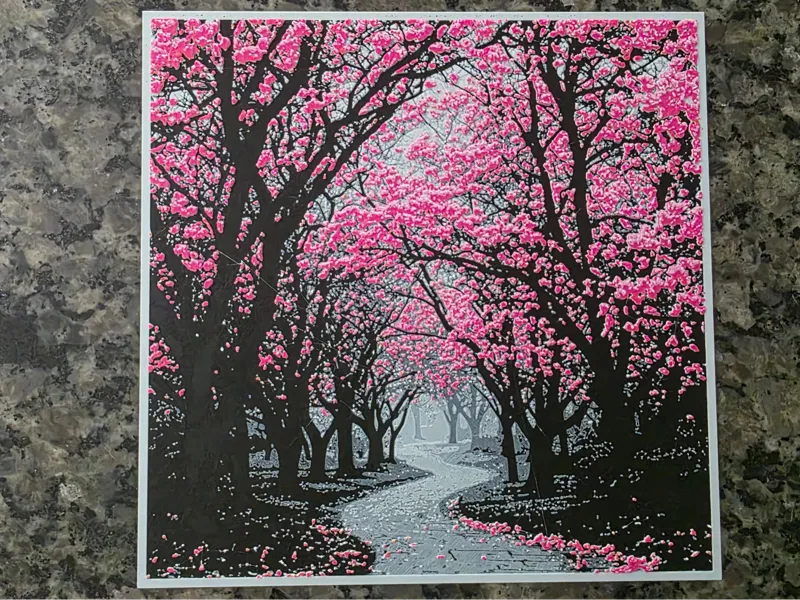 Spring Blossoming Trees - HueForge