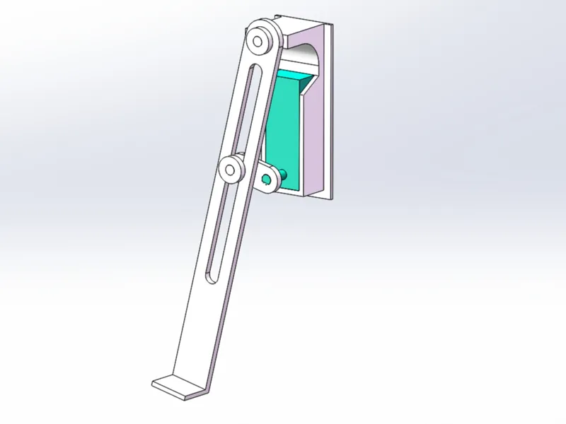 适用于手表或手环的极简摇步器