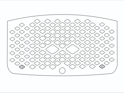 Stainless steel tray protection Philips LatteGo