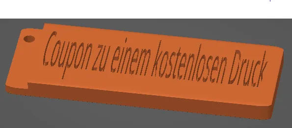 coupon für einen kostenlosen druck