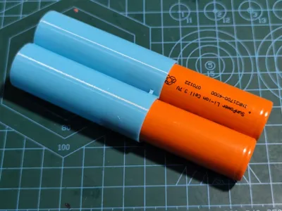 Portable Dual 21700 Battery Case