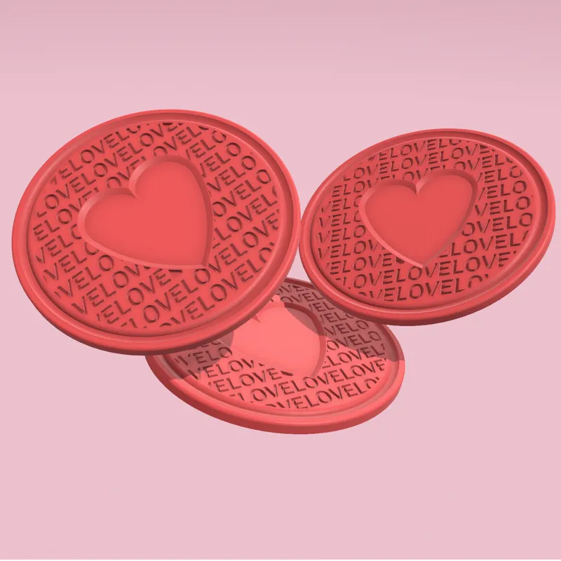 "Love" Coasters